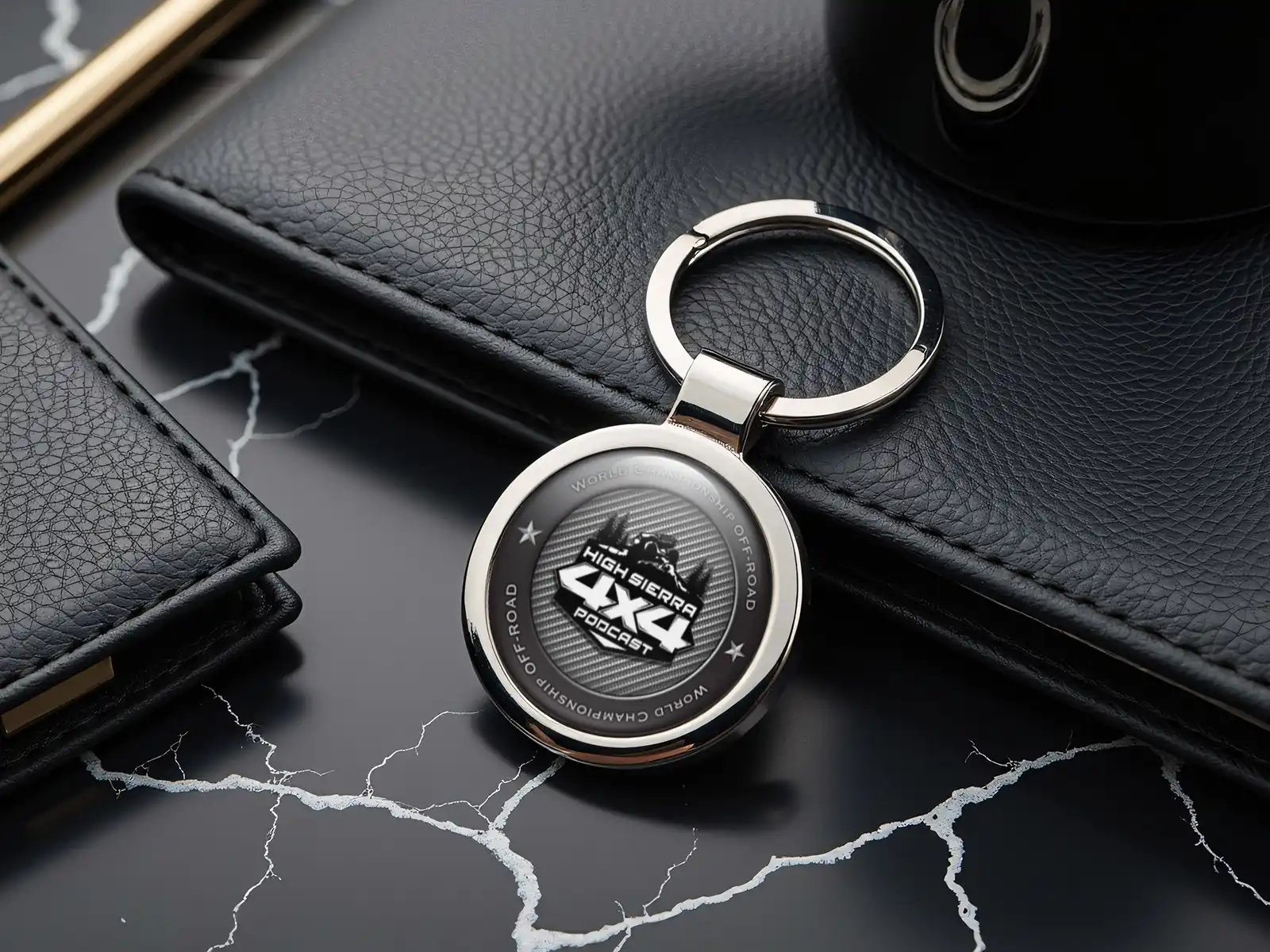 Motorcycle Keychain Domed Design Limited Style